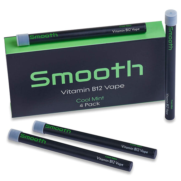 Smooth Vitamin B12 Inhaler Aromatherapy for Energy (Cool Mint Flavor)